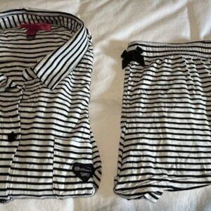 Betsey Johnson Pajama Set. Size M. Never worn.